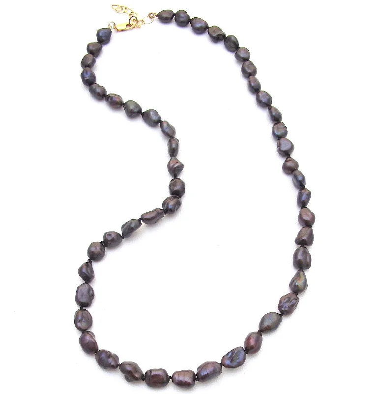 Cute Necklace for Teen Girls-Keshi Pearl Necklace