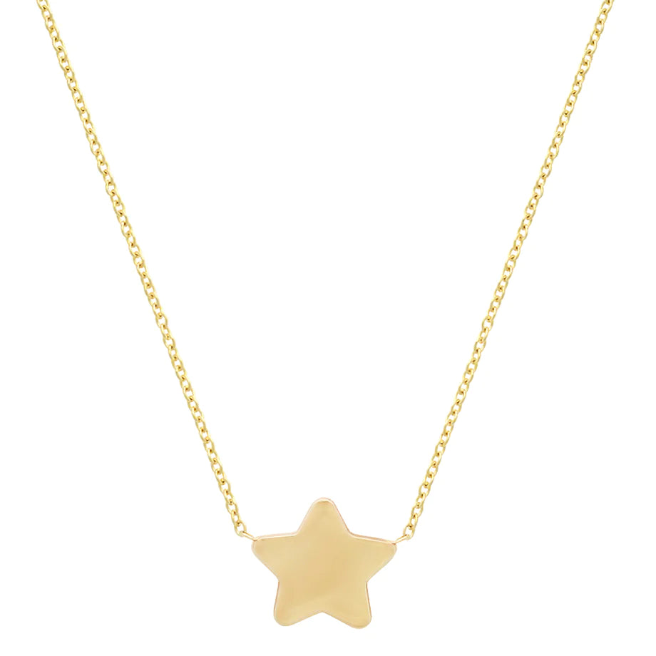 Geometric Necklace for Fashionable Women-Mini star necklace