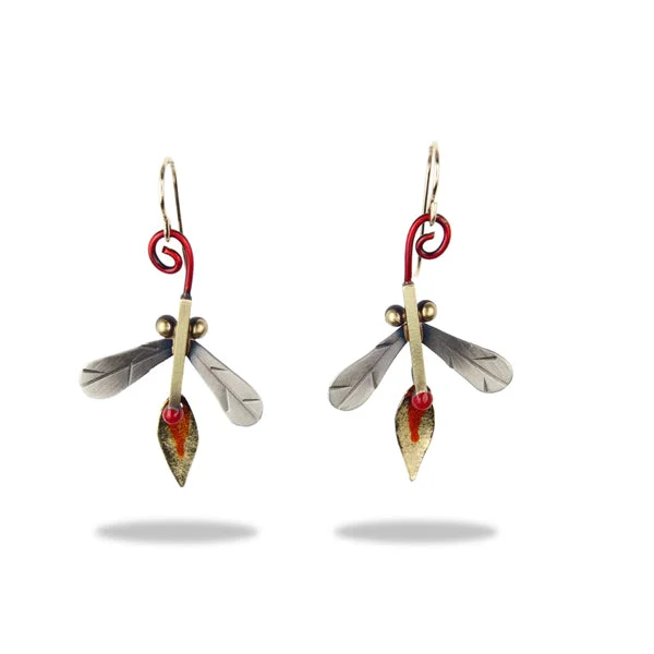 Colorful Tassel Earrings-Fire Fly Earrings