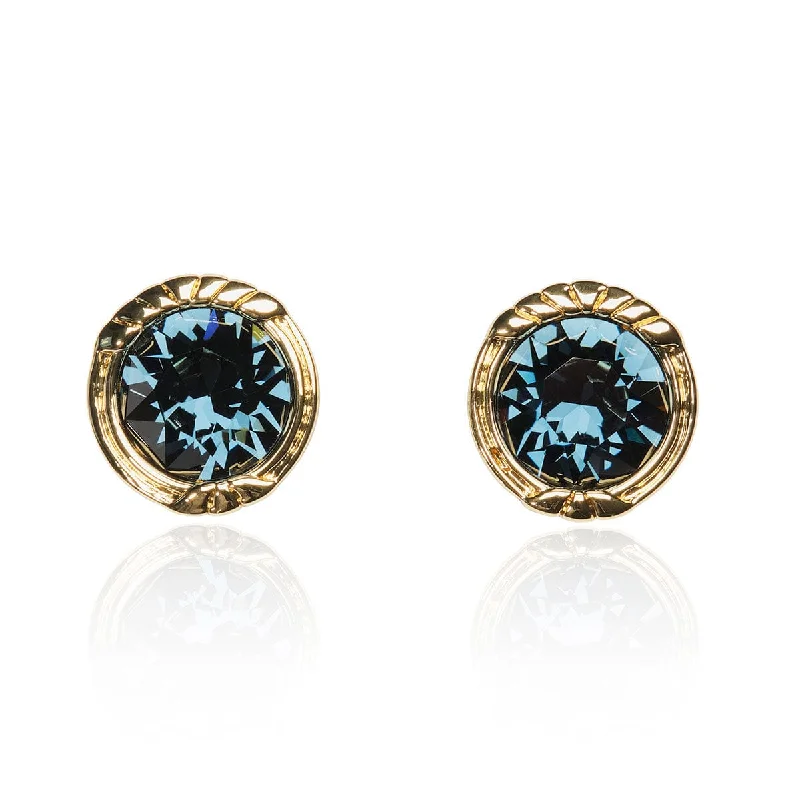 Unique Earrings for Trendy Looks-Cordelia Swarovski ®️ Crystal Stud Earrings