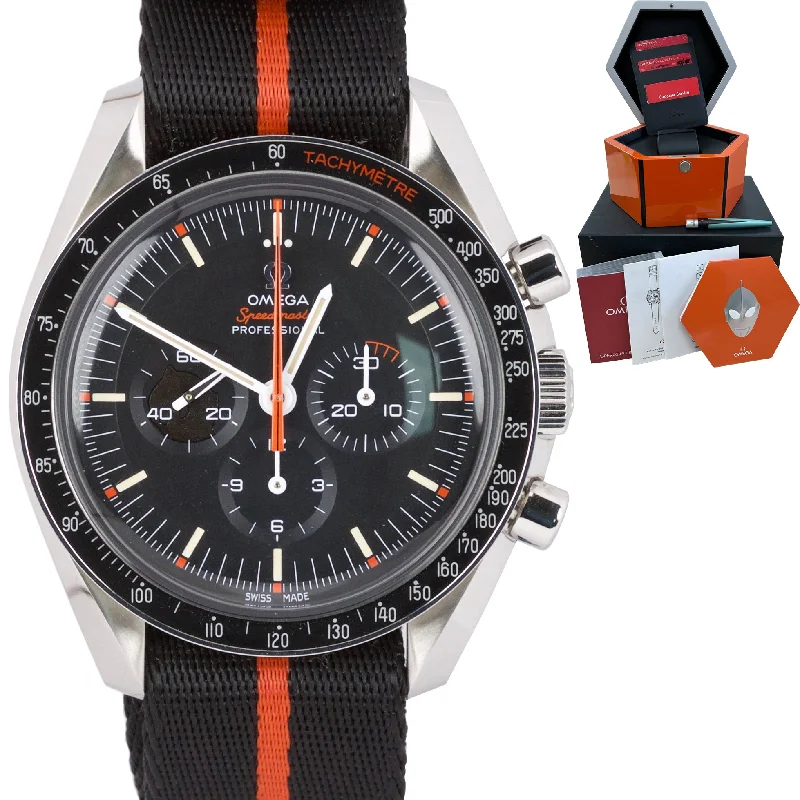 Waterproof Smart Watches for Swimmers-OMEGA Speedmaster Speedy Tuesday ULTRAMAN 42mm Steel Watch 311.12.42.30.01.001