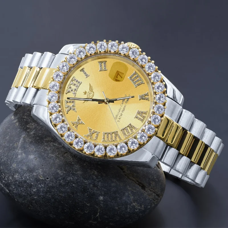 2-Tone Gold Dial